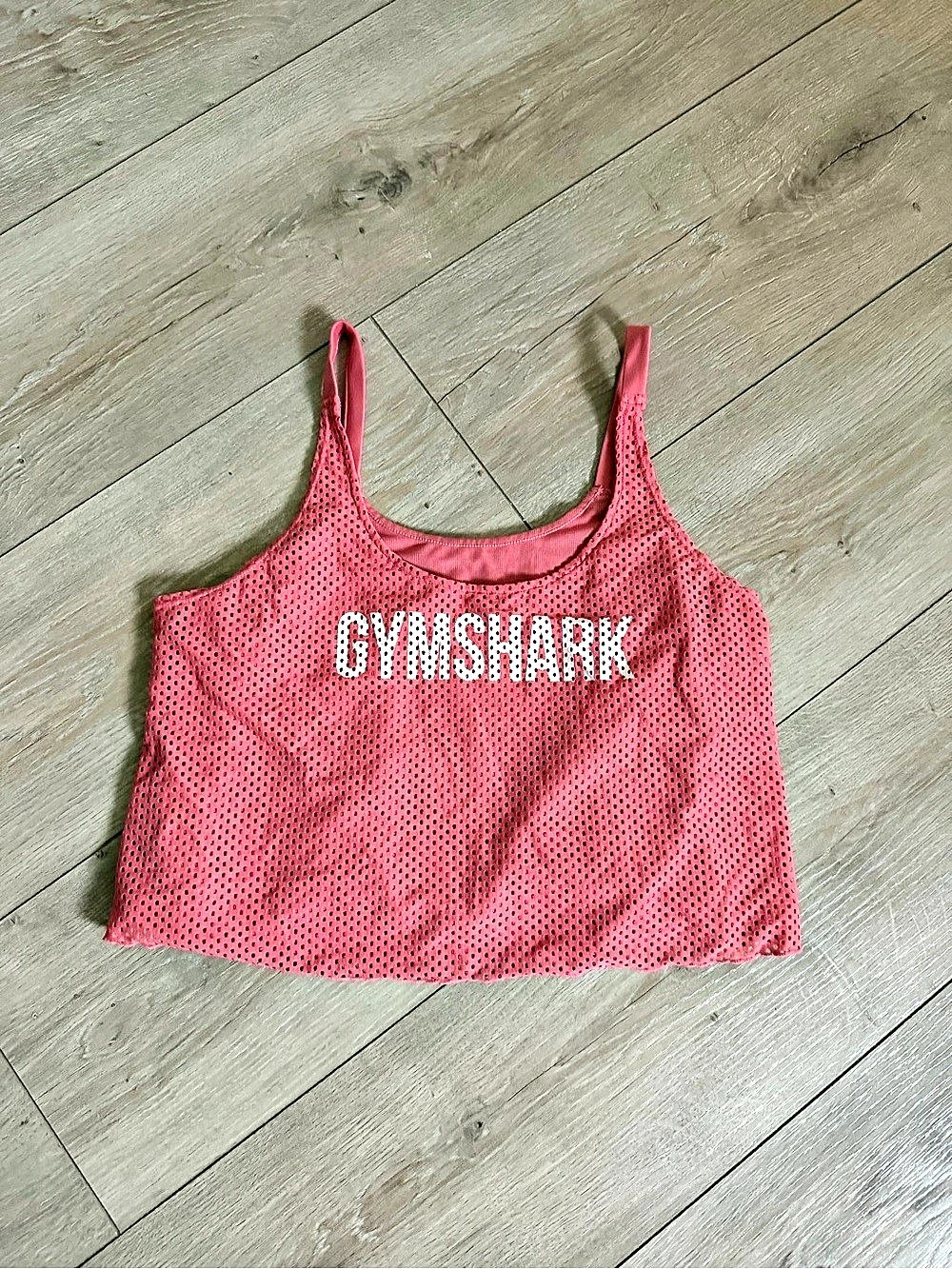 GYMSHARK Pink Athletic Tank Top Like New